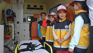 Şehzadeler’in Minikleri 112’nin önemini öğrendiler