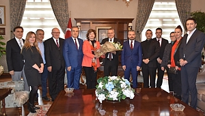 MASDER’DEN VALİ AHMET DENİZ’E HAYIRLI OLSUN ZİYARETİ