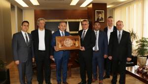 Manisa  Valisi Ahmet Deniz  Manisa TSO’yu  ziyaret etti
