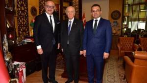 Cengiz Ergün'den, Bahçeli'ye ziyaret