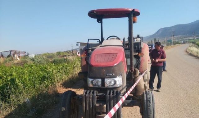Manisa'da Römorkten düşen çocuk hayatını kaybetti.