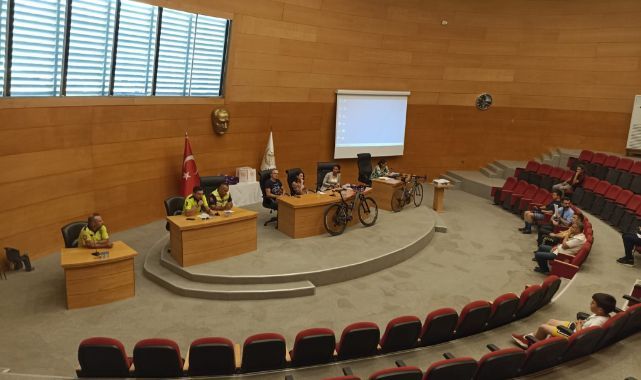 Dünya Bisiklet Gününde Bisikletli Yaşam Semineri verildi