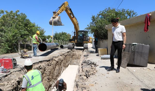 Nurlupınar’ın 12 Milyonluk Dev İçme Suyu Yatırımında İlk Kazma Vuruldu