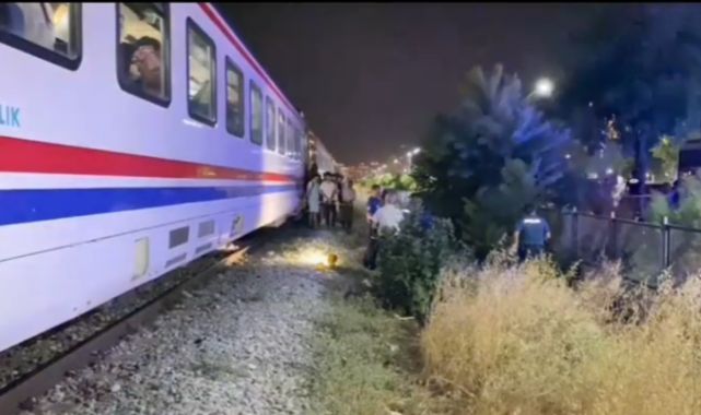 Manisa'da Tren kazası...