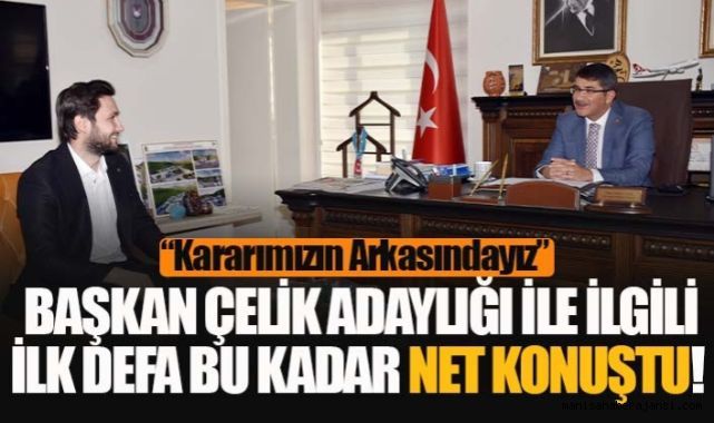 BAŞKAN ÇELİK 31 MART 2024 SEÇİMLERİNDE TEKRAR ADAY OLACAK MI? 