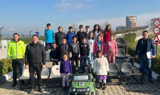 43 Öğrenciye Trafik Bilinci Aşılandı!