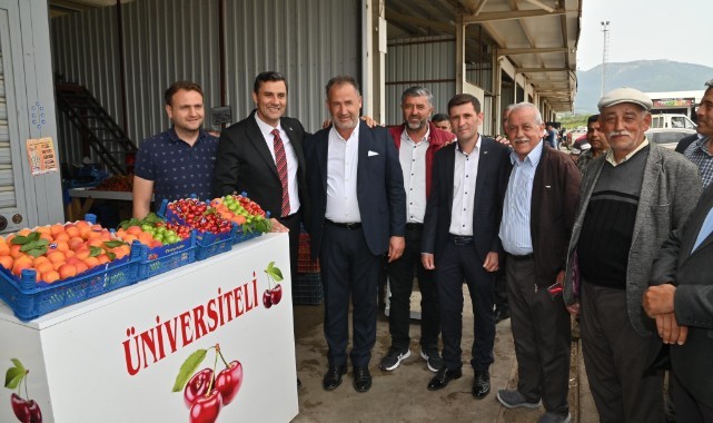 Başkan Zeyrek Kiraz Üreticileriyle Bir Araya Geldi