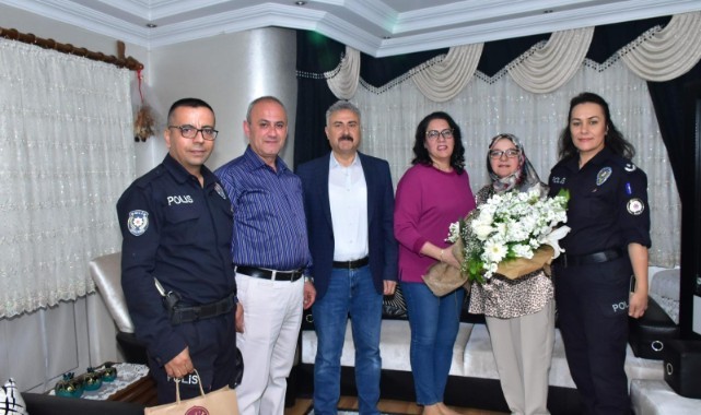 Manisa’da Şehit Ailelerine Anlamlı Ziyaret