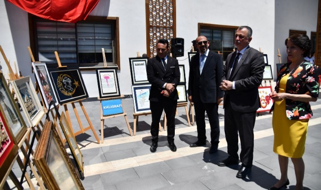TOKİ 2 KÜLTÜR VE SANAT MERKEZİ KURSİYERLERİNİN ESERLERİ GÖRÜCÜYE ÇIKTI