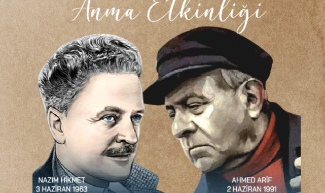 Yunusemre Belediyesi, Nâzım Hikmet ve  Ahmed Arif'i Anma Programı Düzenliyor