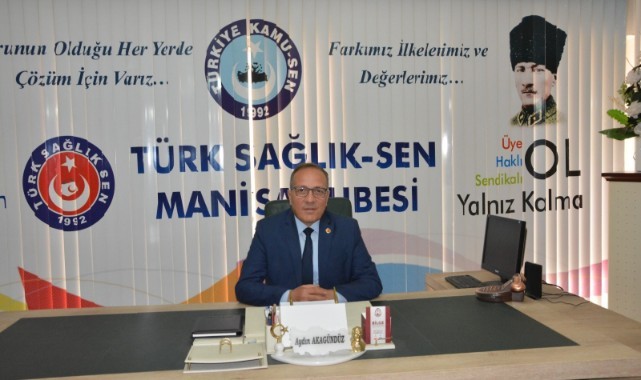 BAŞKAN AYDIN AKAGÜNDÜZ  KAMU-SEN'NİN  32. YILINI KUTLADI