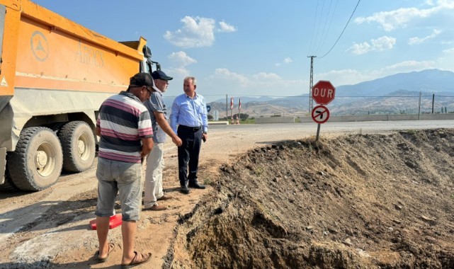 Salihli Belediyesi’nden Yeni Kavşak Düzenlemesi