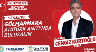 CENGİZ KURTOĞLU, 5 EYLÜL’DE GÖLMARMARA’DA
