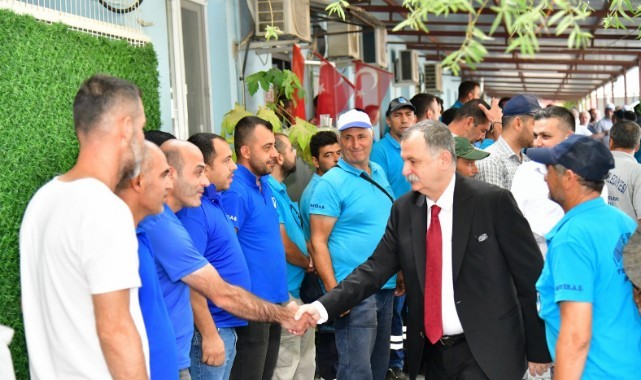 İŞÇİLERLE BİRARAYA GELEN BAŞKAN BALABAN’DAN PROMOSYON MÜJDESİ