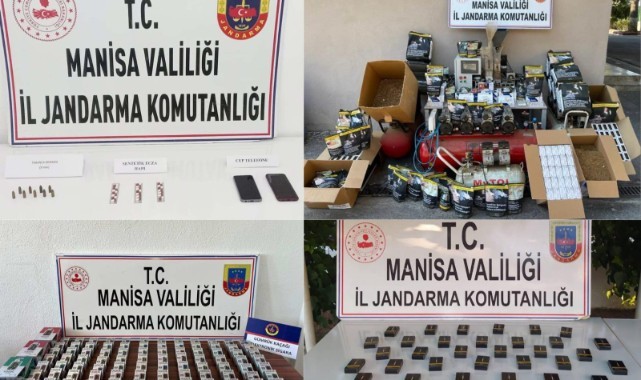 Manisa'da 6 İlçede 9 şahıs hakkında adli işlem başlatıldı