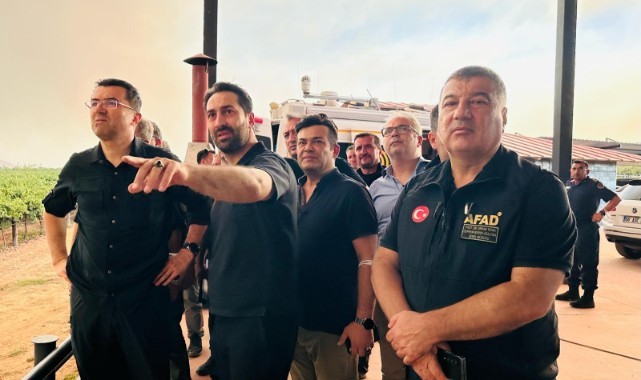 Mücahit Arınç: Yangınla Mücadeleye Kararlılıkla Devam Ediyoruz