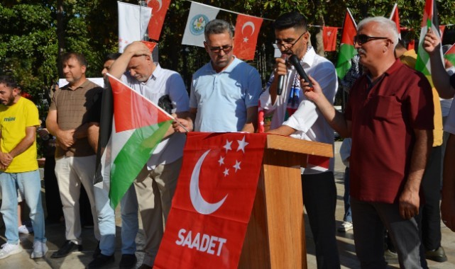 Saadet Partisi'nden Filistine Destek