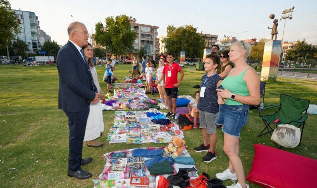 Gaziemir’in çevreci çocukları görev başında