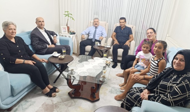 Manisa’da Şehit Ailesine Anlamlı Ziyaret