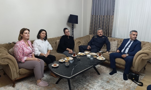 Emniyet Müdürü Aktaş'tan Şehit Ailesine Ziyaret