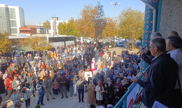 Manisalı umreciler dualarla uğurlandı