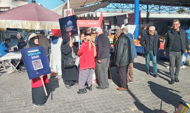 SAADETLİ KADINLAR VATANDAŞIN SESİNİ ANKARA’YA DUYURMAK İÇİN İZMİR’DEN YOLA ÇIKTI