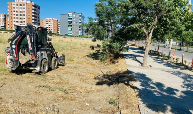 Manisa’da Yabani Ot Temizliği Çalışmaları Devam Ediyor