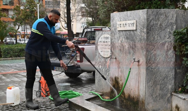 Manisa'nın Can Damarları Temizleniyor, Hayrat Çeşmelerine Hayat Veriliyor