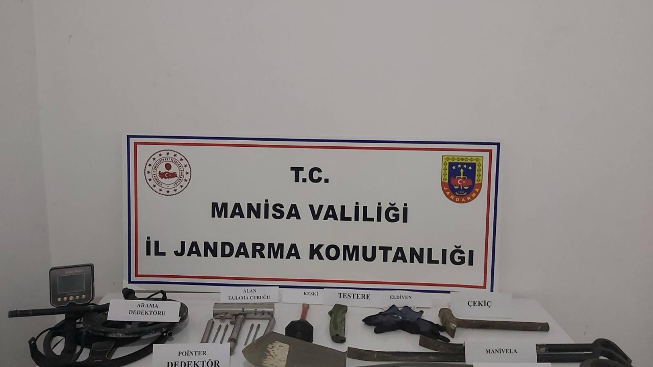 Yunusemre’de Kaçak Kazıya Suçüstü: 2 Kişi Gözaltında