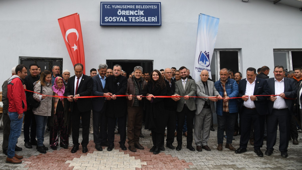 Yunusemre Belediyesi’nden Yuntdağı’na Yeni Sosyal Tesis