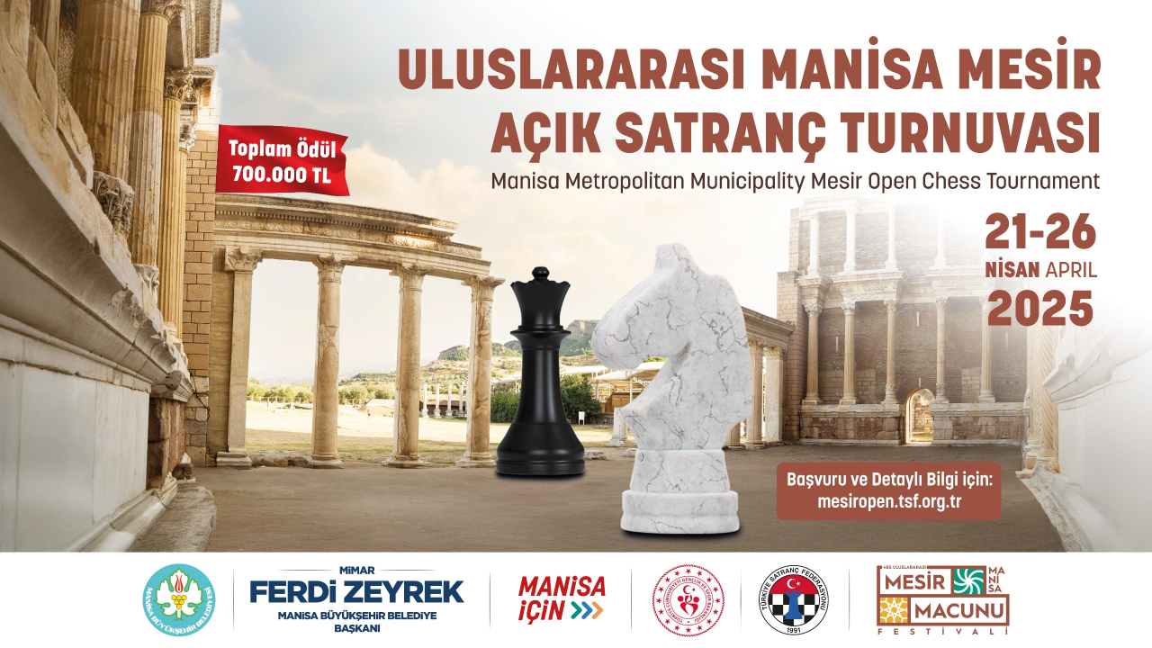 Satranç Ustaları 485. Mesir Festivali’nde Manisa’da Buluşacak
