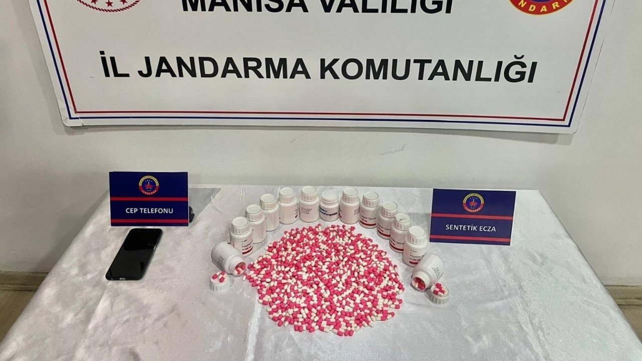 Manisa’da Sentetik Hap Operasyonu