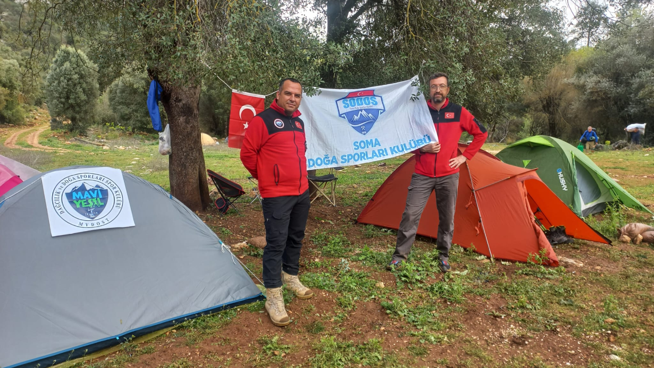 Soma Doğa Sporları Kulübü, dağcılık eğitiminde fark yarattı