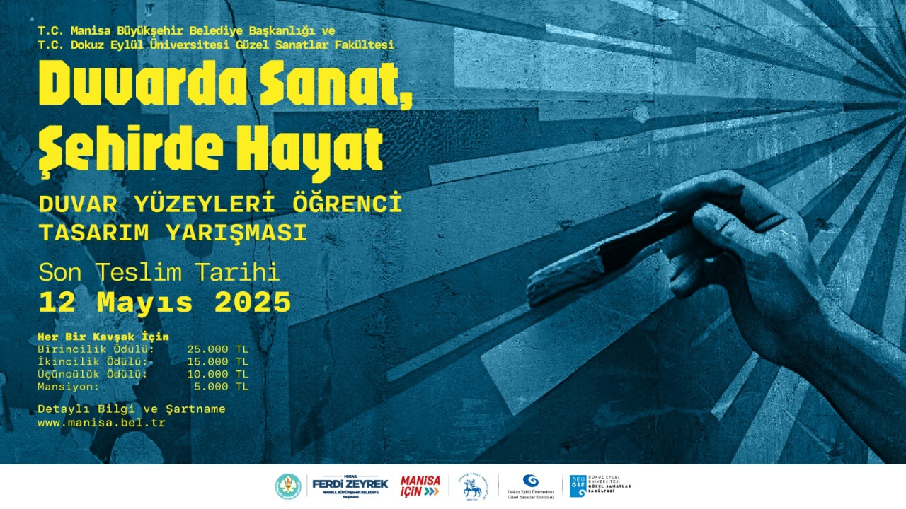 Manisa’nın Duvarları Genç Sanatçılara Emanet