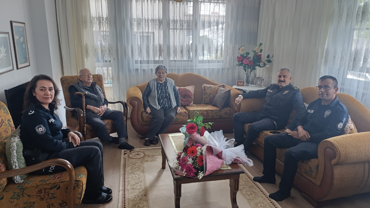 Emniyet Müdürü Fahri Aktaş’tan Vefa Ziyareti