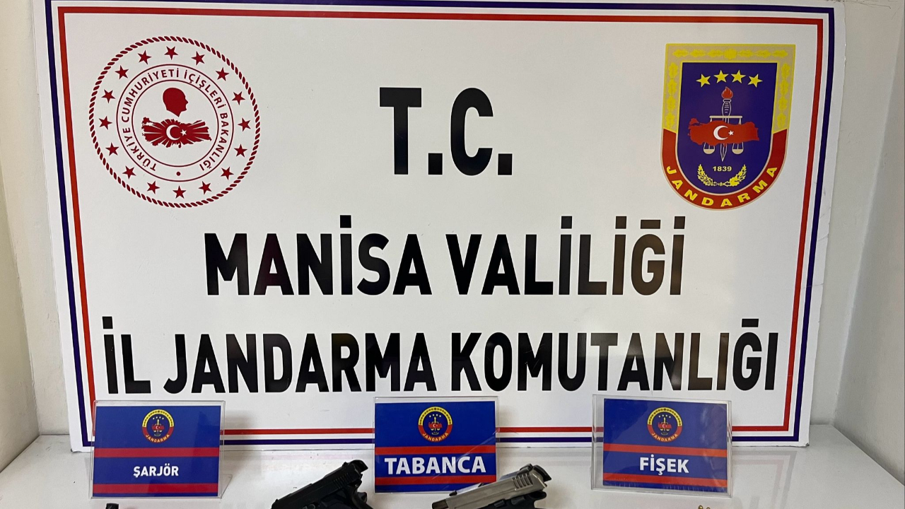 Salihli’de Ruhsatsız Silah Operasyonu