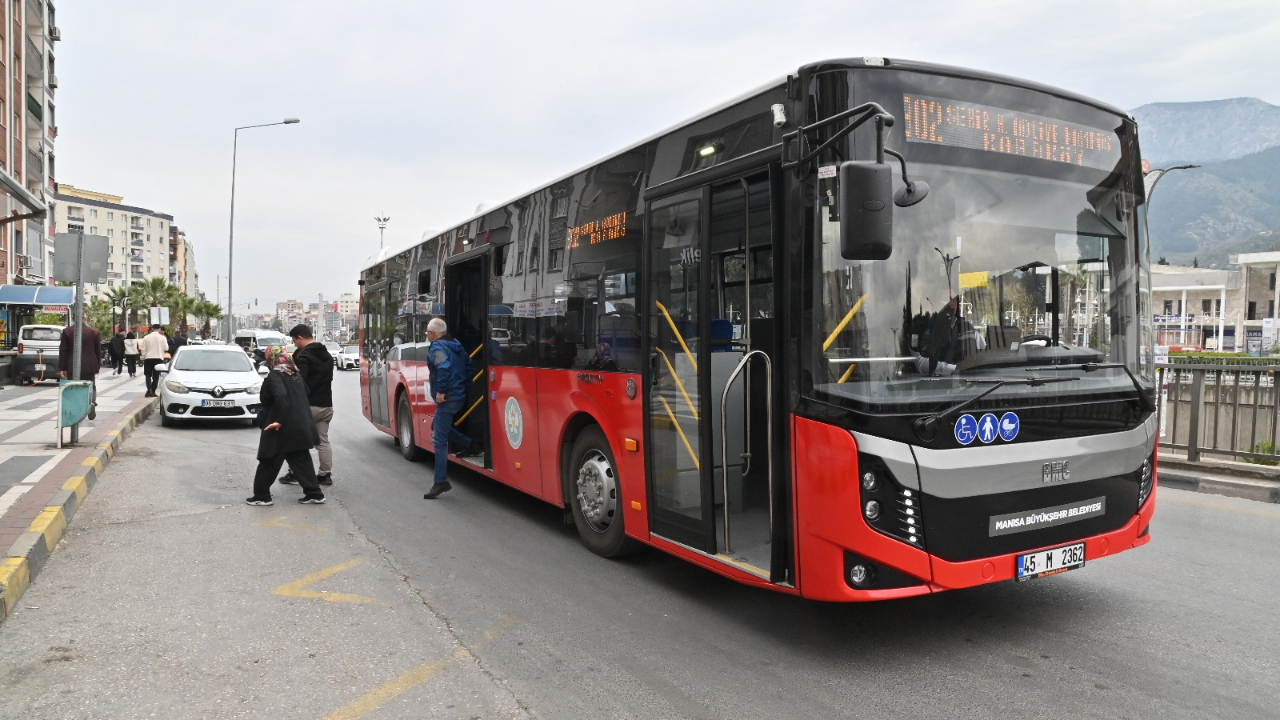 Manisa’da 23 Nisan’da Toplu Taşıma Ücretsiz Olacak