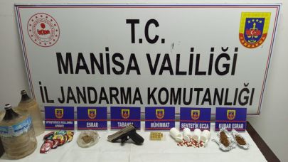 Soma’da Uyuşturucu Operasyonu: İki Şüpheli Yakalandı