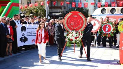 CHP Manisa Cumhuriyet Meydanı’nda Cumhuriyet Coşkusu