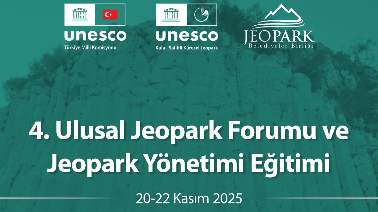 4. Ulusal Jeopark Forumu Manisa’da Başlıyor