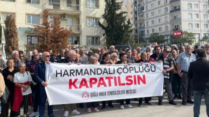 Çiğli Halkı, Harmandalı Tesisi İçin Yürüdü