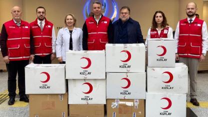 Kızılay Manisa’dan hastalara giysi ve hijyen desteği