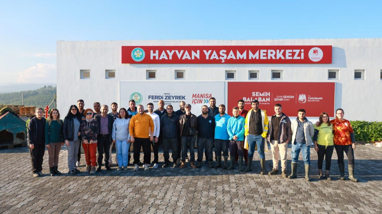 Yunusemre Hayvan Yaşam Merkezi can dostlara yuva oldu