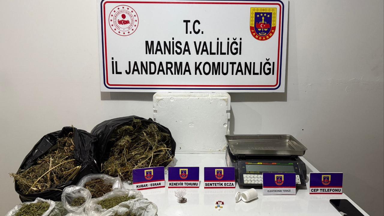 Sarıgöl’de Uyuşturucu Operasyonu: 2 Kilo Esrar