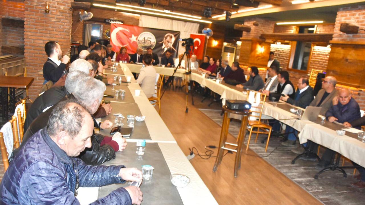 Manisa Dostlar Meclisi'nde Gündem Su Krizi ve Gediz Nehri