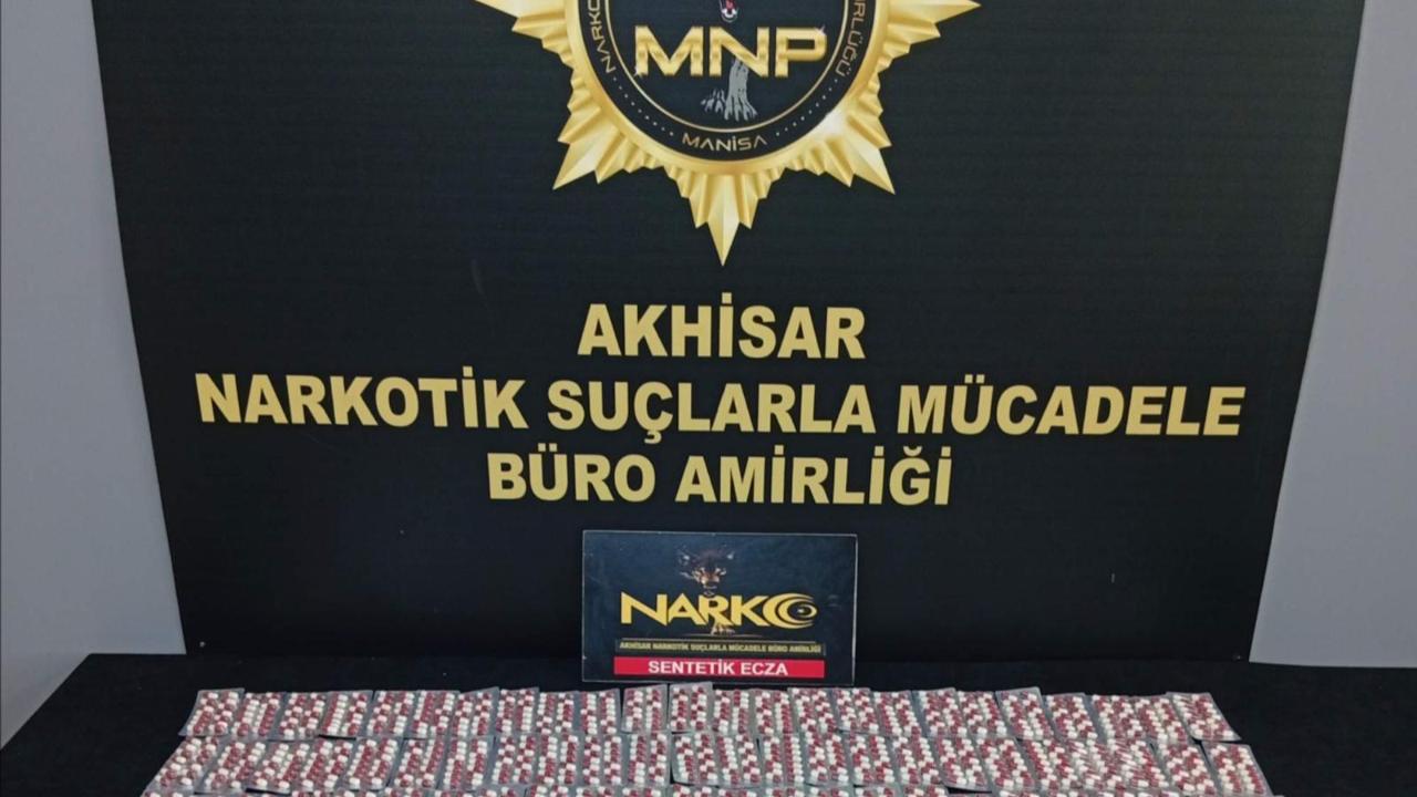 Akhisar’da Narkotik Operasyonu: 1.666 Hap Ele Geçirildi