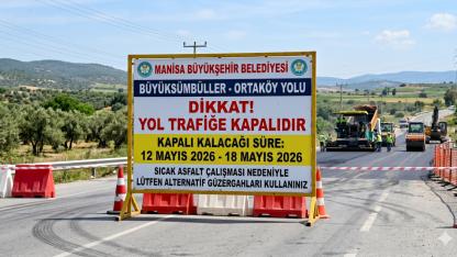 Büyüksümbüller-Ortaköy Yolunda Sıcak Asfalt Mesaisi Başladı