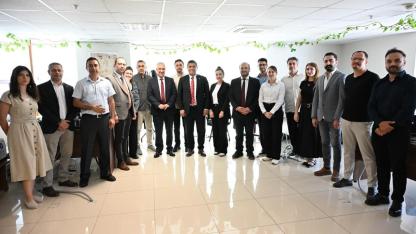 Manisa Büyükşehir'de Bayramlaşma Mesaisi: Üst Yönetim Personelle Buluştu