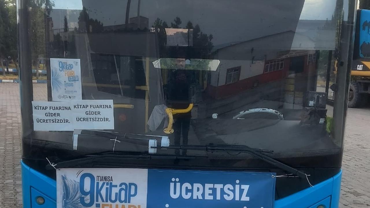 Manisa Kitap Fuarı’na Ücretsiz Ulaşım Desteği