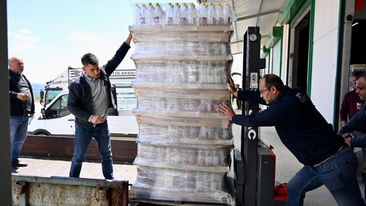 Manisa’dan Üreticiye 160 Bin Sirke Desteği